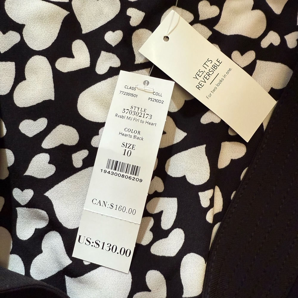 White House Black Market Reversible Dress - Picture 4 of 4